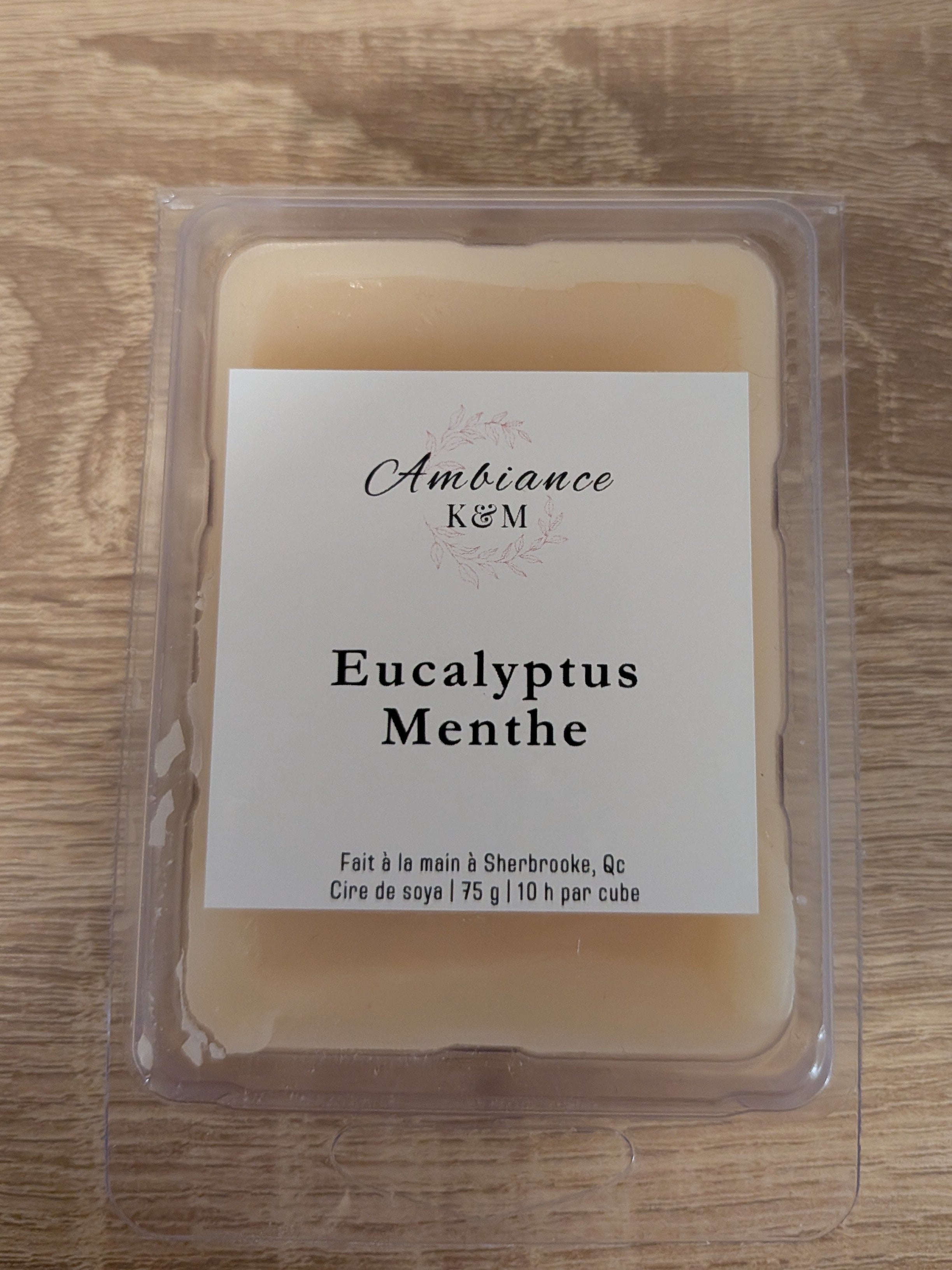 Cubes de cire - Eucalyptus Menthe