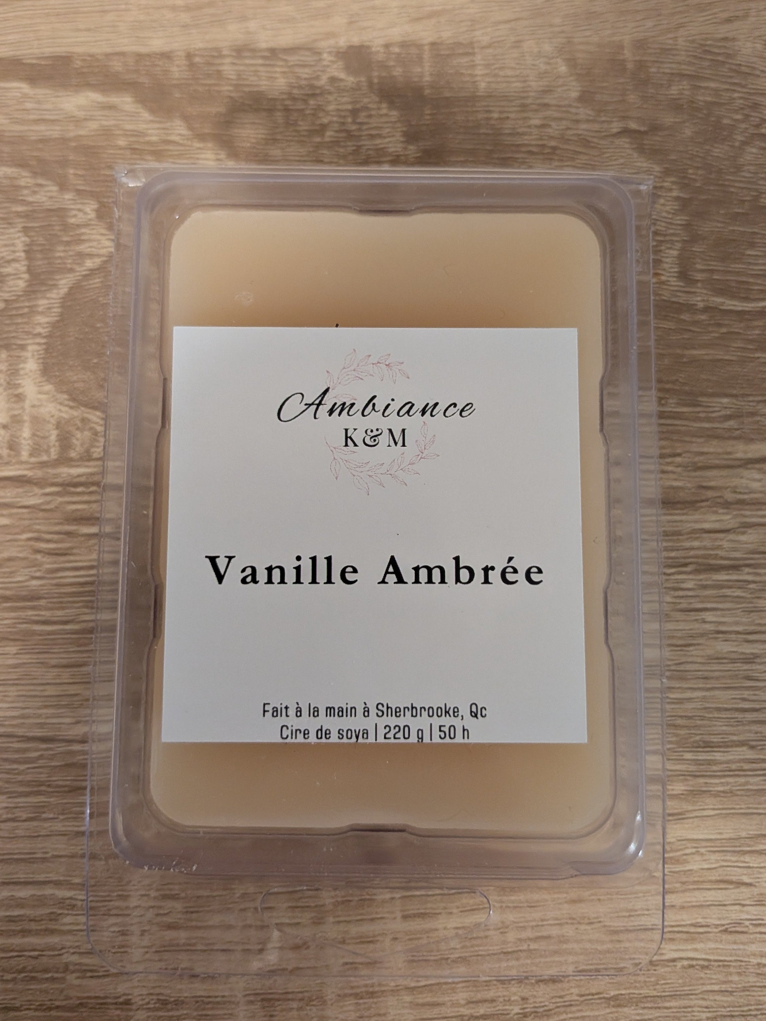 Cubes de cire - Vanille Ambrée