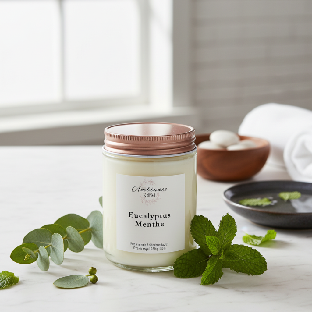 Bougie - Eucalyptus Menthe