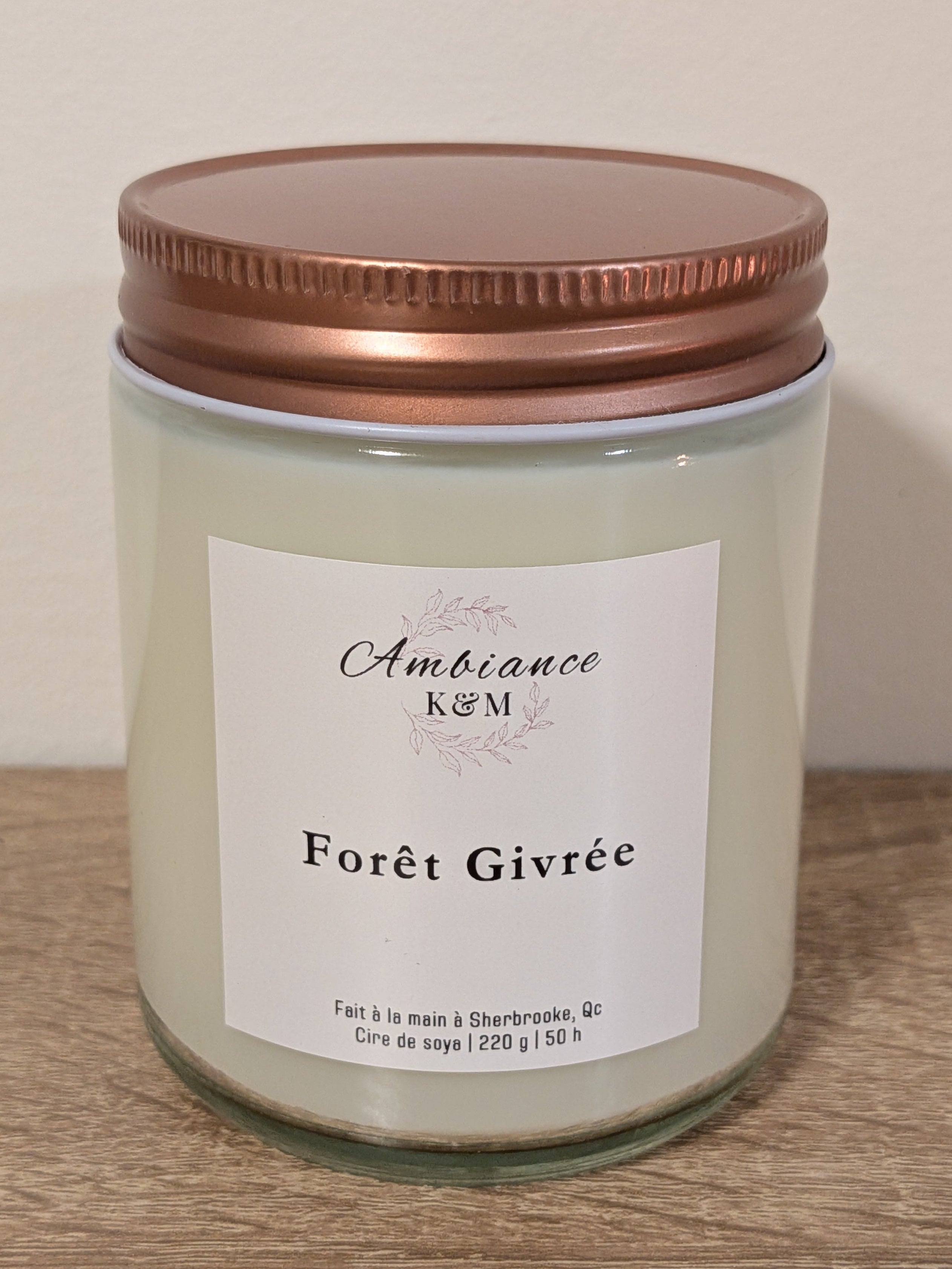 Bougie - Forêt Givrée