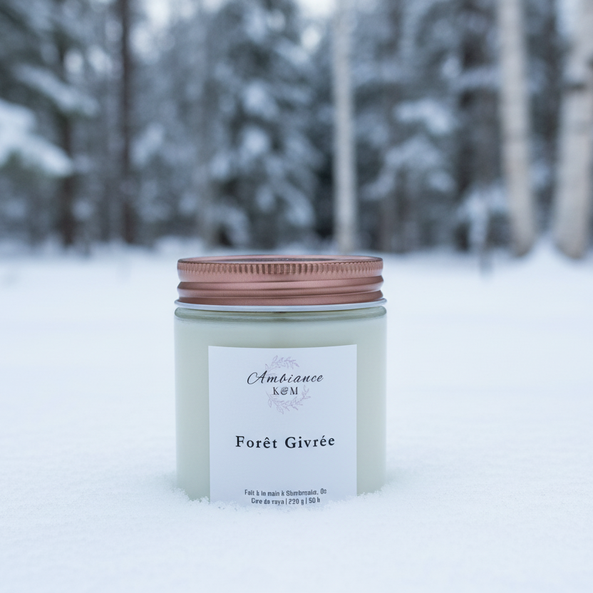 Bougie - Forêt Givrée