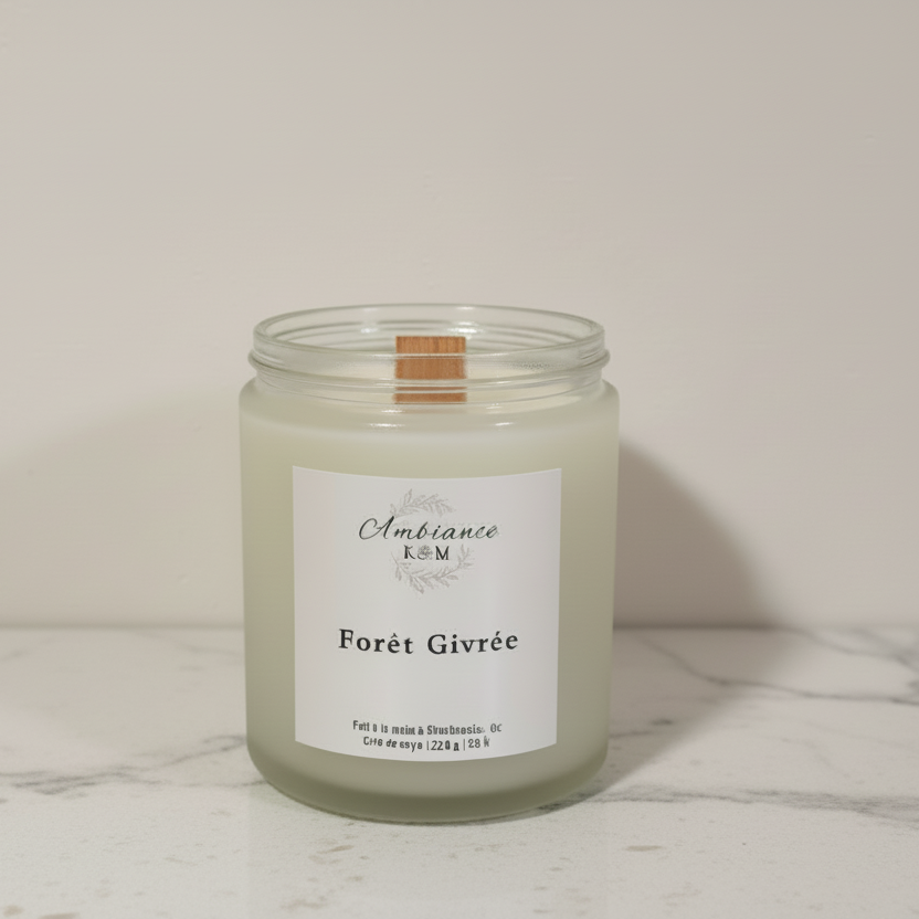 Bougie - Forêt Givrée