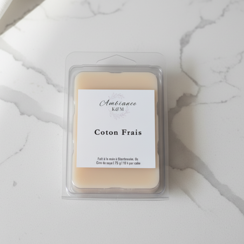Cubes de cire - Coton Frais