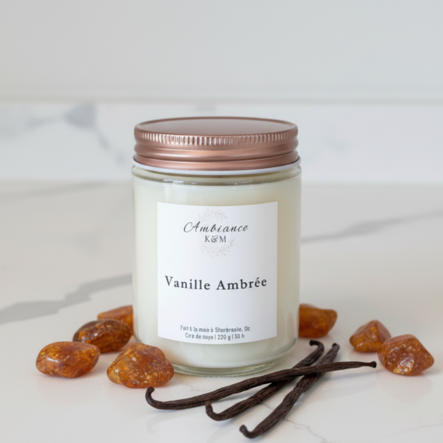 Bougie - Vanille Ambrée