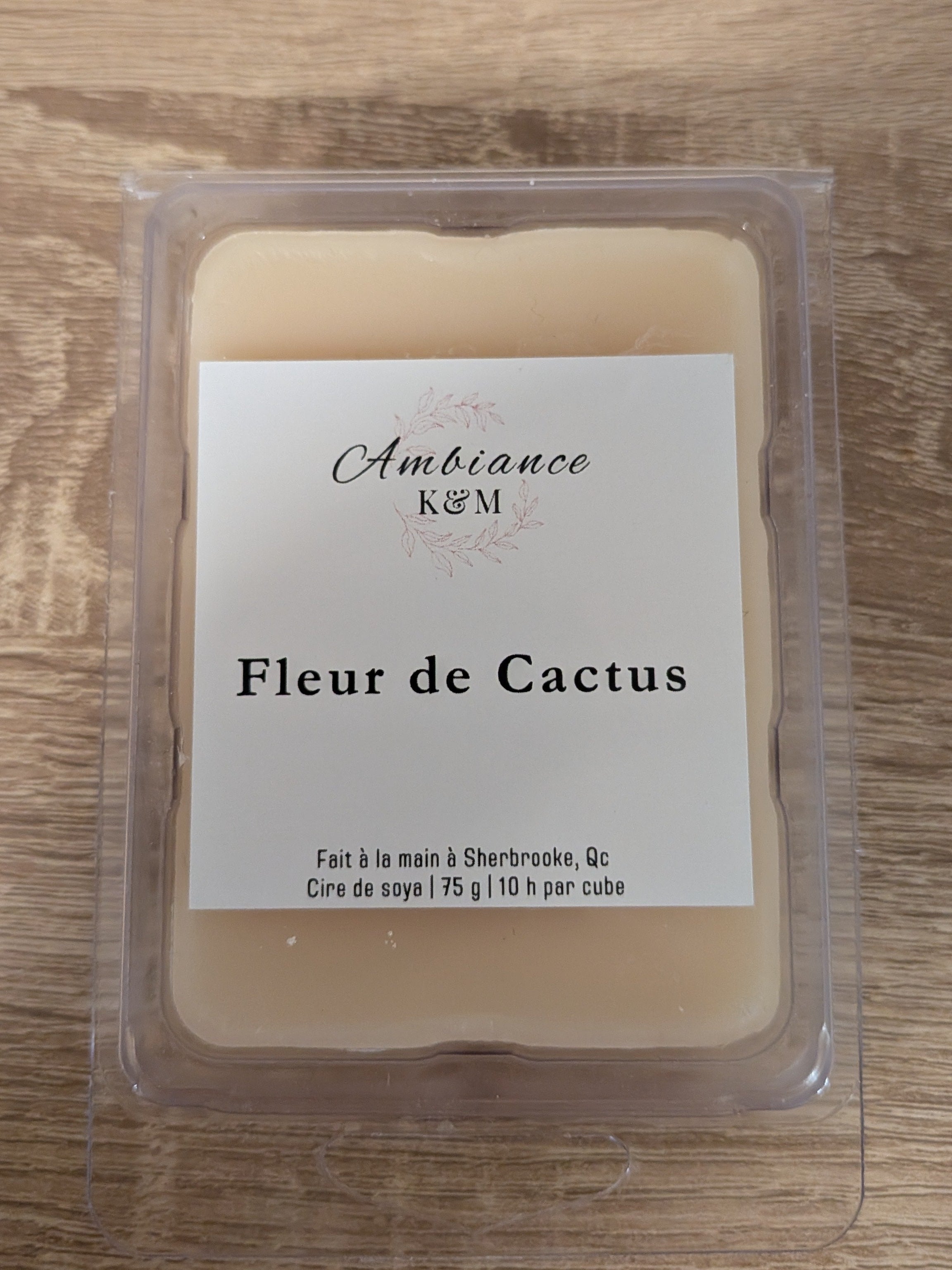 Cubes de cire - Fleur de Cactus